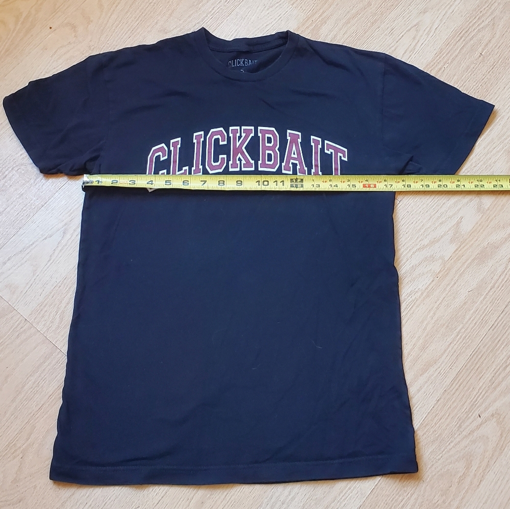 Clickbate Men's Size S, Short Sleeve T-shirt. - Picture 4 of 5